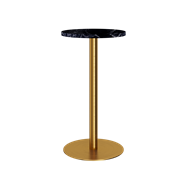 Gold Halo Bar Table